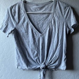 Lululemon Tie Front Crop Top